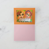 Notecard achter elke succesvolle vrouw is een best kaart (Binnen)