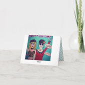 NOTECARD-ALS HET LEVEN BLIJFT GOOIEN JE BOCHTEN KAART (Achterkant)