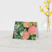 Notecard - Appelen Kaart (Gele Bloem)