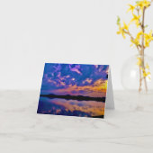 notecard : binnenin blanco : altijd kaart (Gele Bloem)