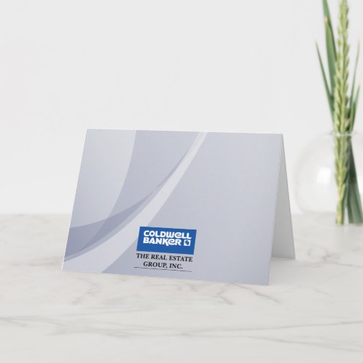 Notecard: Blauw Notitiekaartje (Voorkant)