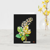 Notecard-Botanical Art-Mary Delany 10 Kaart (Gele Bloem)