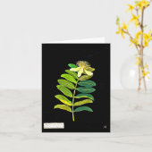 Notecard-Botanical Art-Mary Delany 12 Kaart (Gele Bloem)