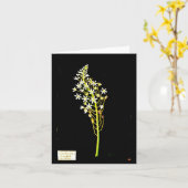 Notecard-Botanical Art-Mary Delany 2 Kaart (Gele Bloem)