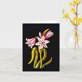 Notecard-Botanical Art-Mary Delany 3 Kaart (Gele Bloem)