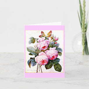 Notecard-Botanicals-Pierre Joseph Redoute 2 Kaart
