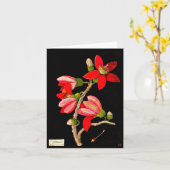 Notecard-botanische kunst-Mary Delany 17 Kaart (Gele Bloem)