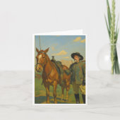  notecard Buffalo Bill Bedankkaart (Voorkant)