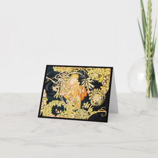 Notecard-Classic/-Mucha 20 Kaart (Voorkant)