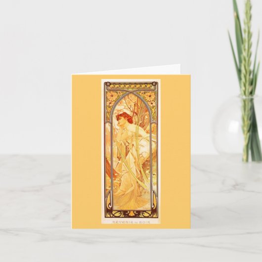 Notecard-Classic/-Mucha 5 Kaart (Voorkant)