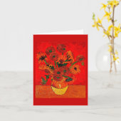 Notecard-Classic/-Vincent van Gogh 2 Kaart (Gele Bloem)