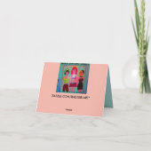 NOTECARD-DAAR EEN FIJNE LIJN TUSSEN KAART (Achterkant)