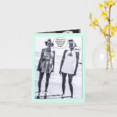 Notecard-daar zijn geen goede meisjes kaart (Gele Bloem)