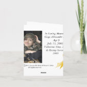 Notecard, de Goddelijke Gouden Draak van het Pand Feestdagen Kaart (Achterkant)