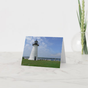 Notecard - de Vuurtoren van het Punt Neds Kaart