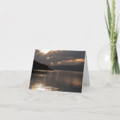 Notecard: Eiland van Zonsondergang Skye Kaart (Voorkant)