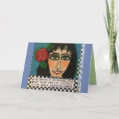 Notecard-en alcohol geweldig, ik heb wat pr gedaan kaart (Voorkant)