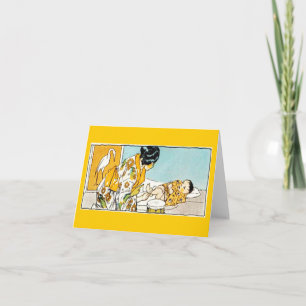 Notecard-enkel voor kinder-Ruth Mary Hallock 4 Kaart