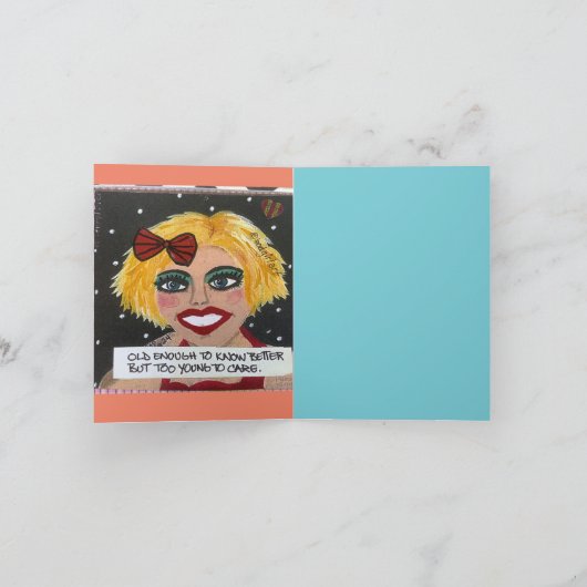 Notecard Feestdagen Kaart (Binnen)