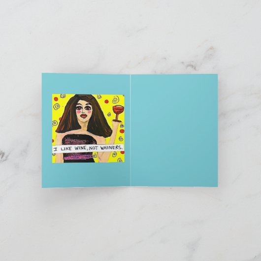 Notecard Feestdagen Kaart (Binnen)