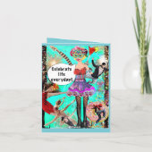 Notecard Feestdagen Kaart (Achterkant)