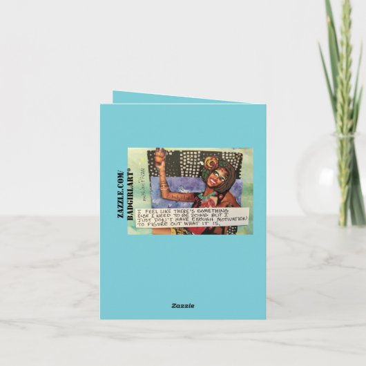 Notecard Feestdagen Kaart (Achterkant)