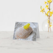 Notecard - Geel Zee Glass Kaart (Gele Bloem)