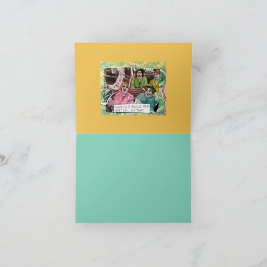 NOTECARD - GEEN SPIJT. KAART (Binnen)