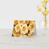 Notecard - Gele rozen Kaart (Gele Bloem)