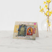 NOTECARD-HANDLE ELKE STRESSVOLLE SITUATIE KAART (Gele Bloem)