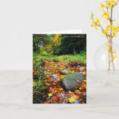 Notecard: Het Doden van Alplaus, Charlton, NY Kaart (Gele Bloem)