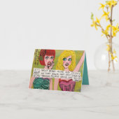 NOTECARD-HET GAAT OVER LEVEN EN VEILIGHEID KAART (Gele Bloem)