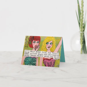 NOTECARD-HET GAAT OVER LEVEN EN VEILIGHEID KAART