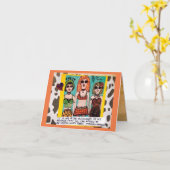 NOTECARD-het is één van de zegen Kaart (Gele Bloem)