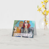 NOTECARD - HET IS LEUK OM TE WENSEN DAT JE HUISDIE KAART (Gele Bloem)