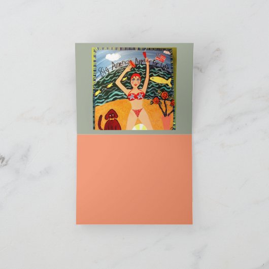 NOTECARD - HET IS WAAR DAT GELD GEEN GELUK KAN KOP KAART (Binnen)