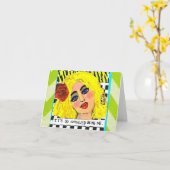 NOTECARD-HET IS ZO GEÏMPLICEERD ZIJND ME KAART (Gele Bloem)