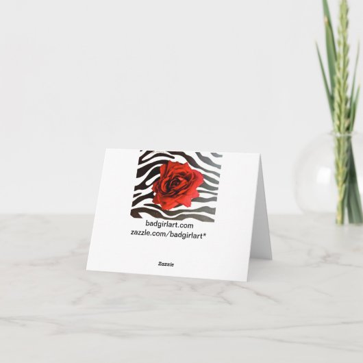 NOTECARD-HIER IN HET ZUIDEN VERBERGEN WE ONS NIET KAART (Achterkant)