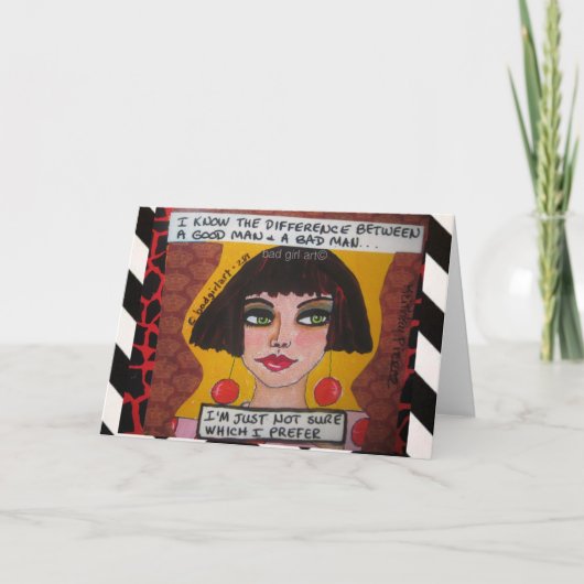 NOTECARD-I KEN HET VERSCHIL TUSSEN KAART (Voorkant)