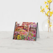 Notecard- illustratie-Beatrix Potter 11 Kaart (Gele Bloem)