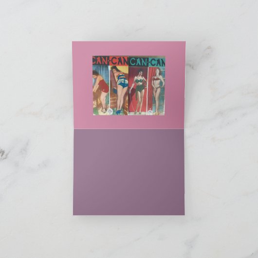 notecard- IM AT THAT DELUSIONAL AGE Kaart (Binnen)