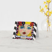 NOTECARD-INER PEACE VIA IMPULSE KOPEN KAART (Gele Bloem)