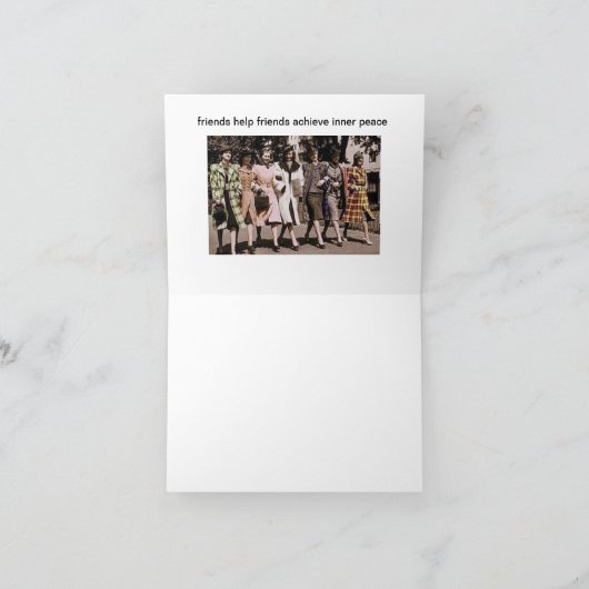 NOTECARD-INER PEACE VIA IMPULSE KOPEN KAART (Binnen)