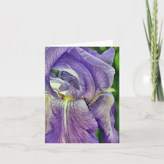 Notecard - Iris Kaart (Voorkant)