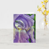 Notecard - Iris Kaart (Gele Bloem)