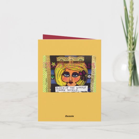 NOTECARD-JE BENT NOG STEEDS HEET KAART (Achterkant)