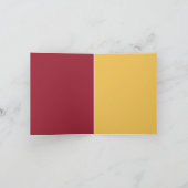 NOTECARD-JE BENT NOG STEEDS HEET KAART (Binnen)