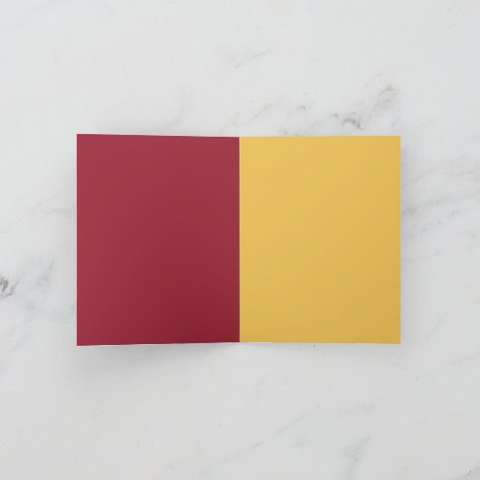 NOTECARD-JE BENT NOG STEEDS HEET KAART (Binnen)