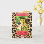 NOTECARD-JE BENT NOG STEEDS HEET KAART (Gele Bloem)