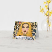 NOTECARD-JE LEVEN MAAR ALS JE HET GOED DOET KAART (Gele Bloem)